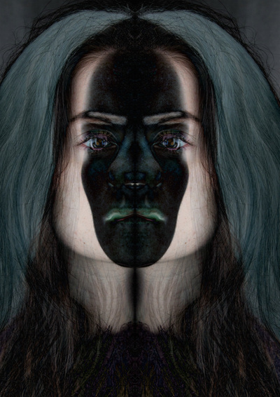 Distortion - glitch art - Kerry Nourrice Photography.